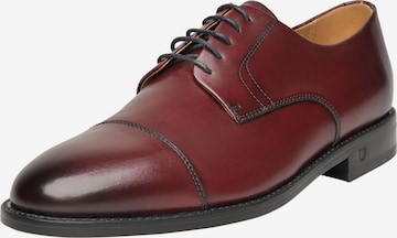 Henry Stevens Lace-Up Shoes 'Winston CD' in Brown: front