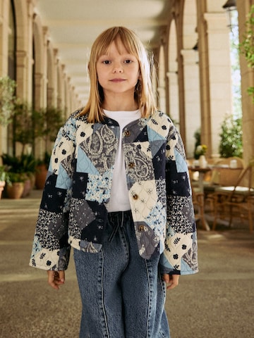 Next Jacke in Blau: Vorderseite