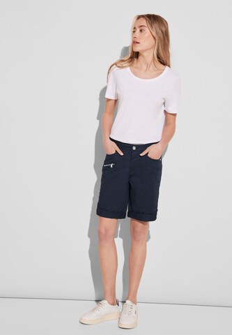 STREET ONE Regular Shorts 'Yulius' in Blau