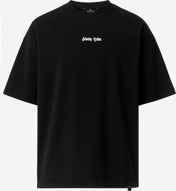 T-Shirt MARTIN VALEN en noir : devant