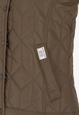 Weather Report Sports Vest 'Peggy' in Brown