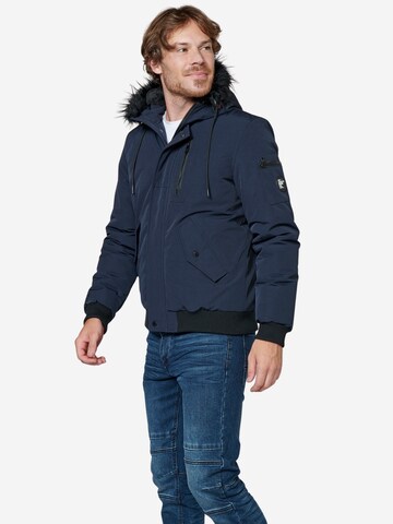 KOROSHI Winterjacke in Blau