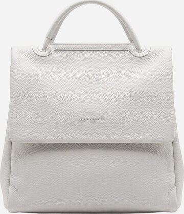 Zaino 'Zaino Donna Pelle Genuina Virginia Rhinè 30x32 cm' di Virginia Rhinè in bianco: frontale