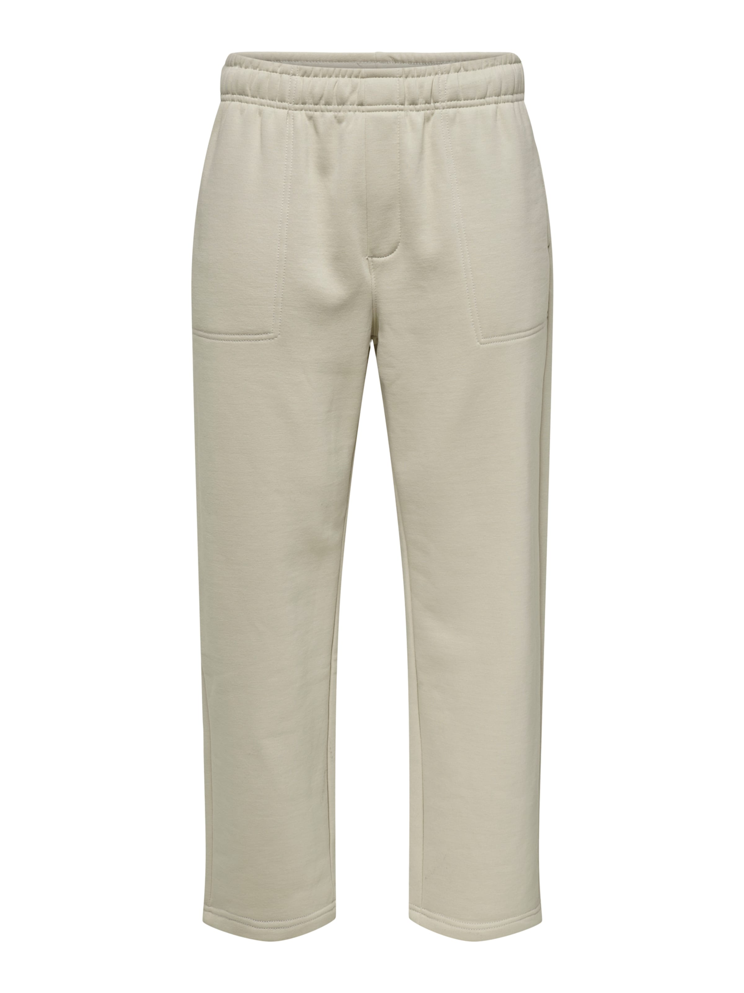 Pantalon 'ONSConnor' Only & Sons en beige : devant