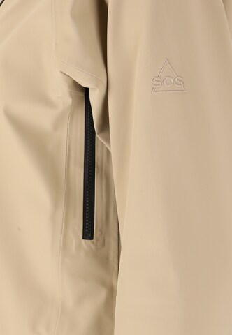 SOS Athletic Jacket 'Lipno' in Beige