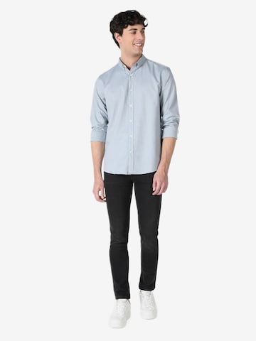 COLINS Regular Fit Hemd in Blau: Vorderseite