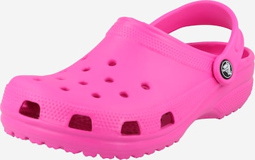 Crocs حذاء مفتوح بلون زهري: الأمام