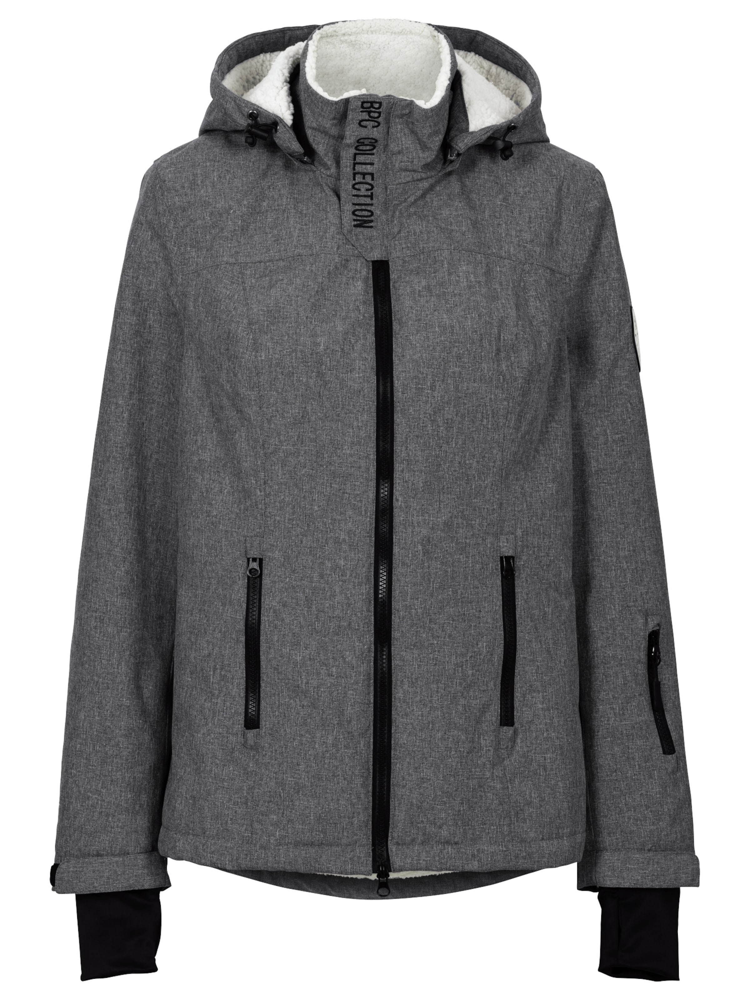 bonprix Funktionsjacke in Grau: Vorderseite