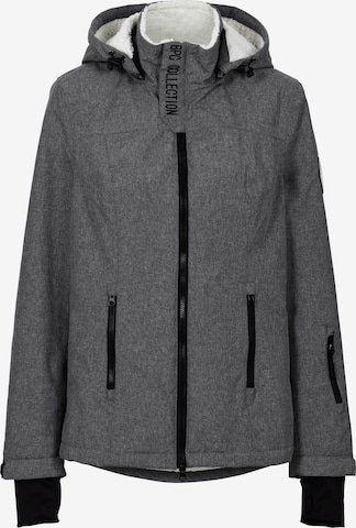 bonprix Funktionsjacke in Grau: Vorderseite
