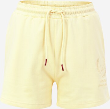 The Couture Club - regular Pantalón en amarillo: frente