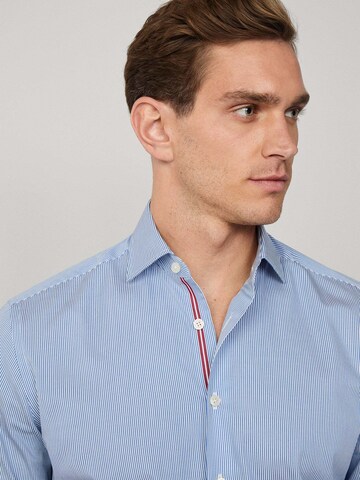 Coupe slim Chemise 'Bengal' Hackett London en bleu