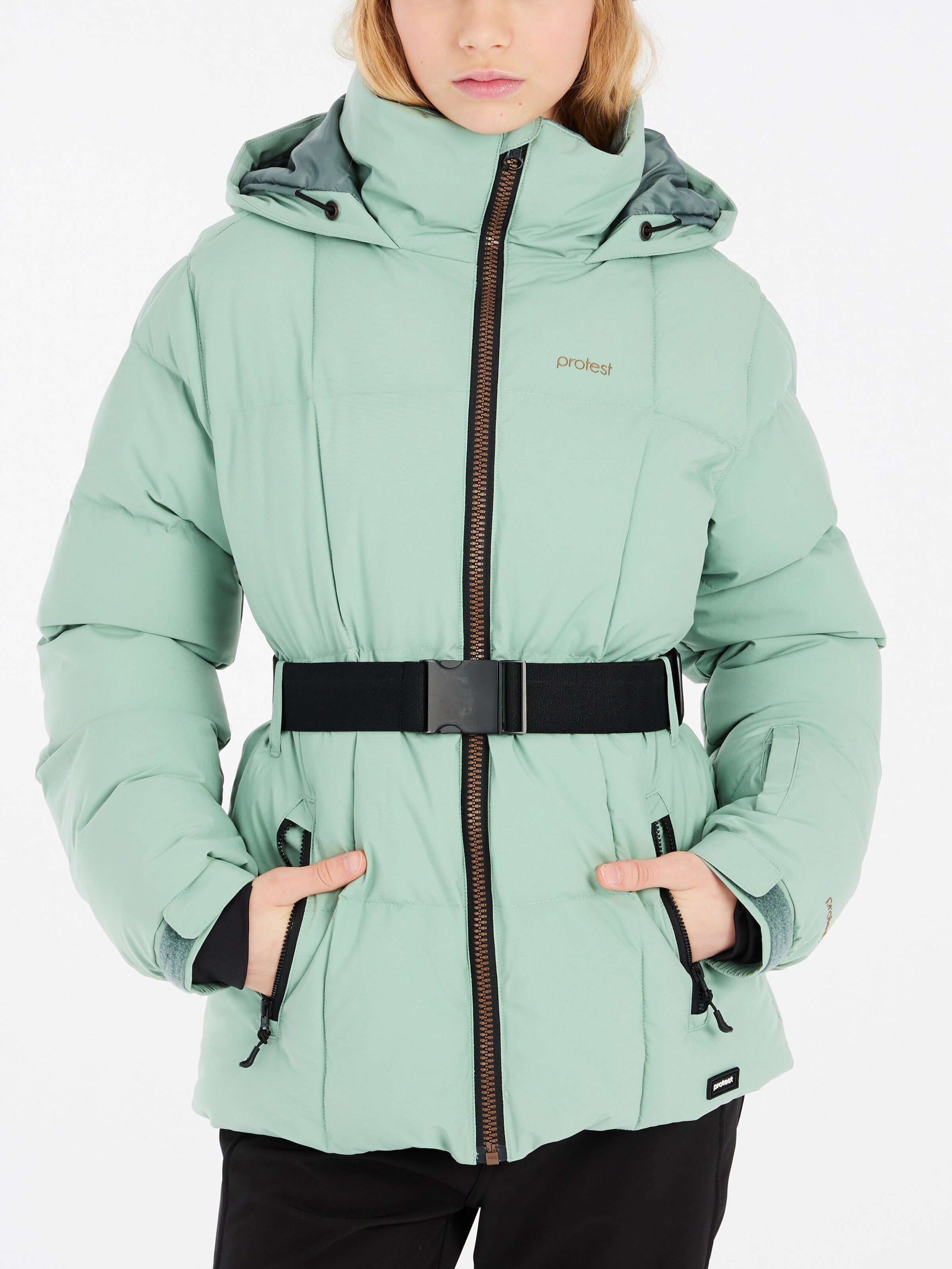 PROTEST Sportjacke 'PRTSANI JR'‌‌‌‌‌‌‌‌ in Grün