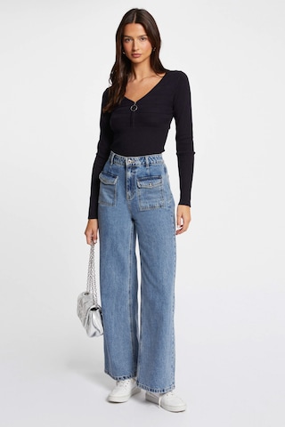 Morgan Sweater 'MENZA' in Blue
