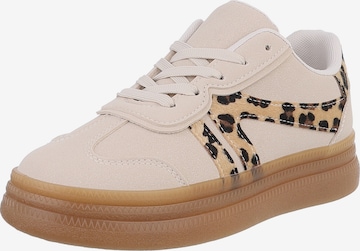 Ital-Design Sneaker in Beige: Vorderseite