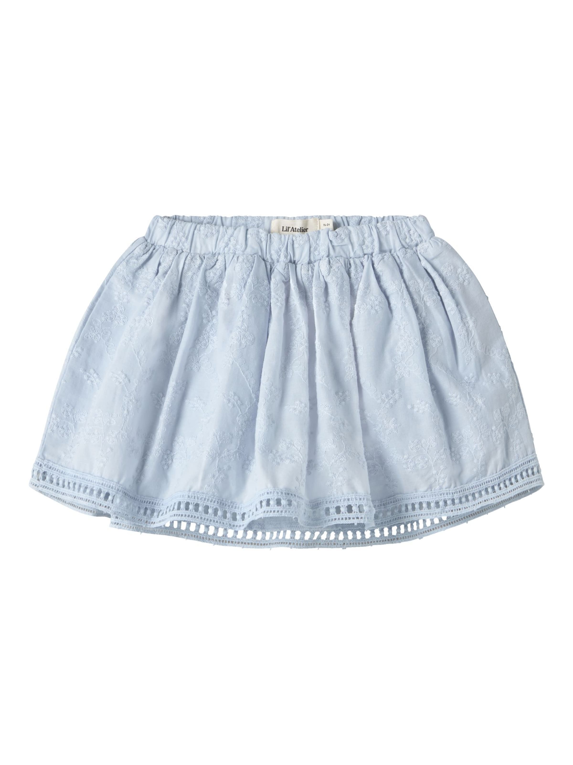 Jupe Lil'Atelier en bleu : devant