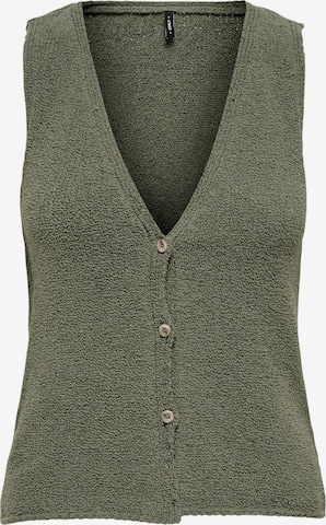 Gilet in maglia 'ONLGurli' di ONLY in grigio: frontale