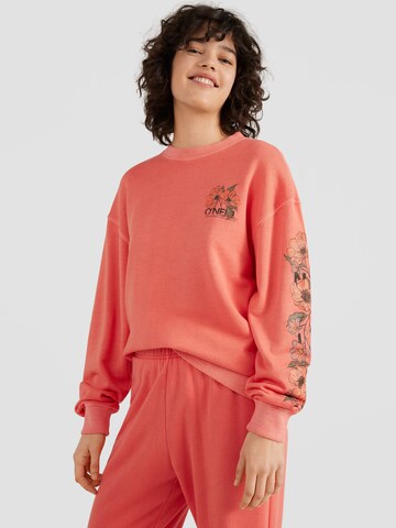 O'NEILL - Sweatshirt 'Sunrise' em vermelho: frente