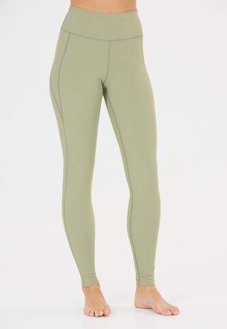 ENDURANCE Slimfit Tights 'Freadecan' in Grün: Vorderseite