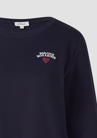 T-shirt s.Oliver en bleu
