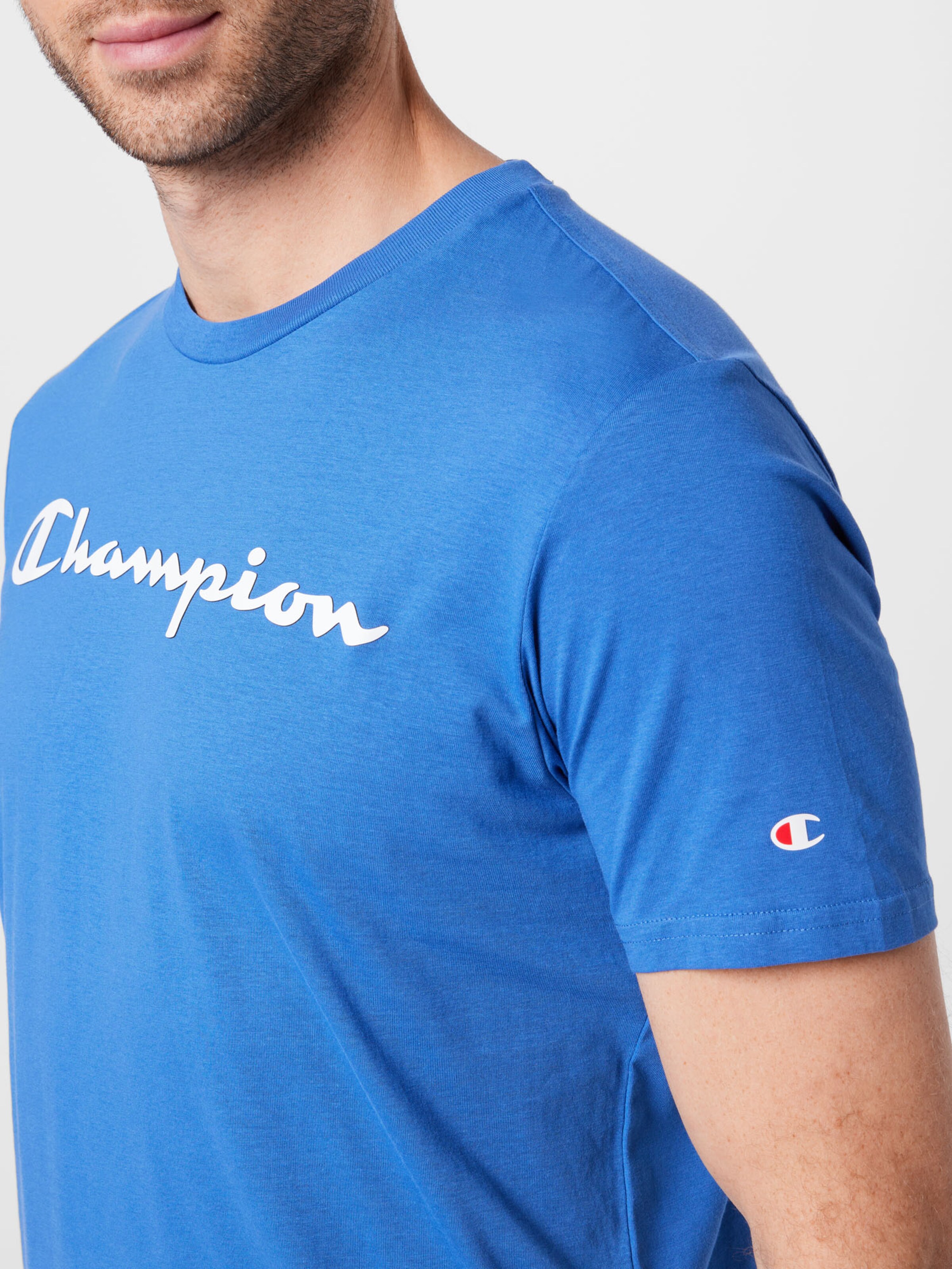 Homme T-Shirt Champion Authentic Athletic Apparel en Bleu 