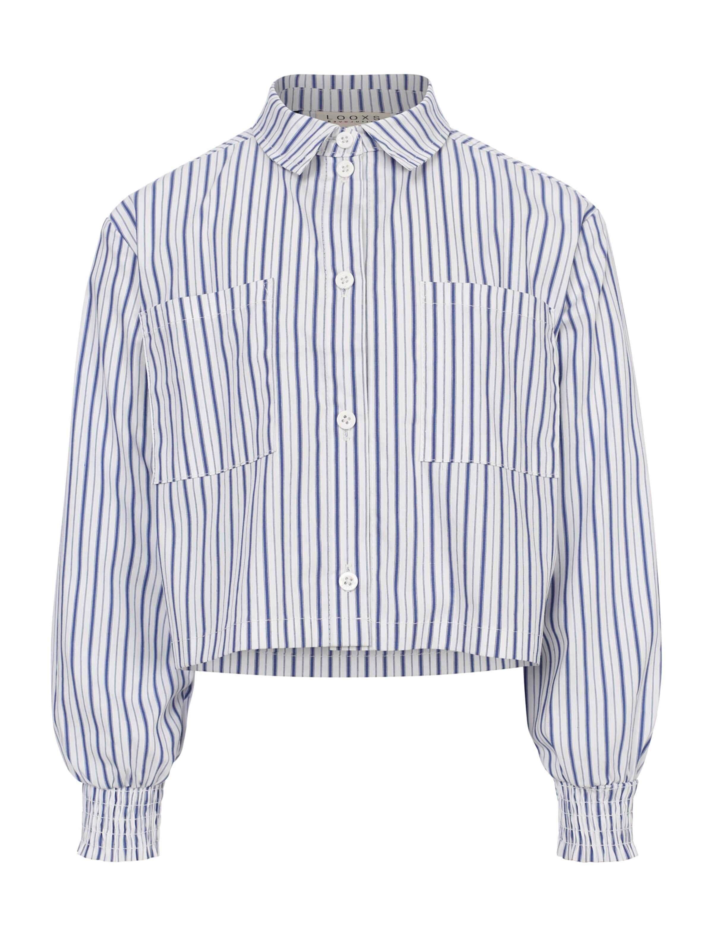 Looxs Revolution Blouse in Blue: front