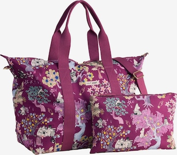 Borsa da viaggio di Cath Kidston in rosso: frontale