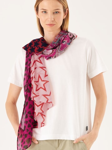 Écharpe CODELLO en rose