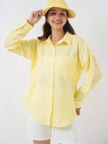 Bigdart Shirt 'Hemden' in Yellow: front