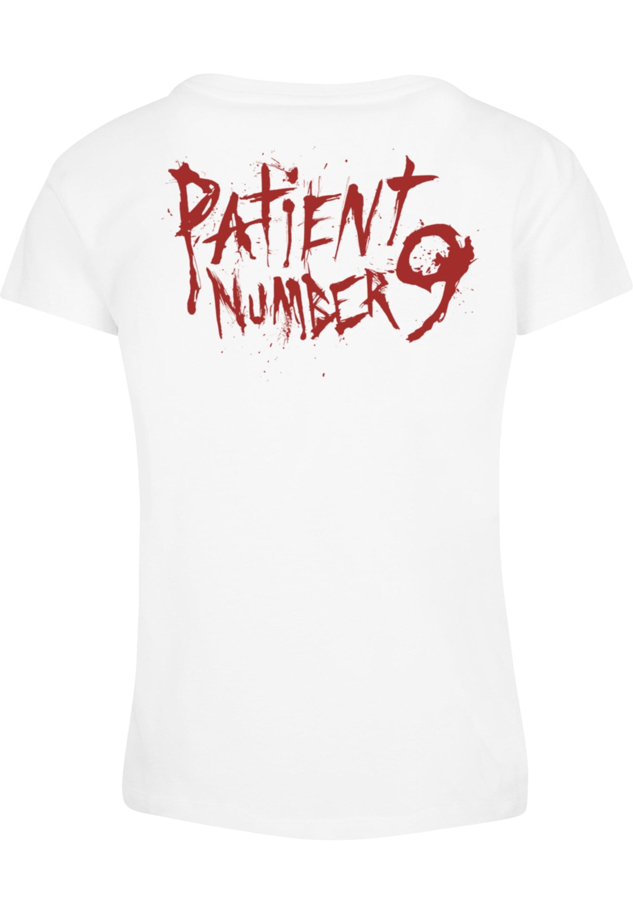 T-shirt 'Ozzy Osbourne - Patient 9' Merchcode en blanc