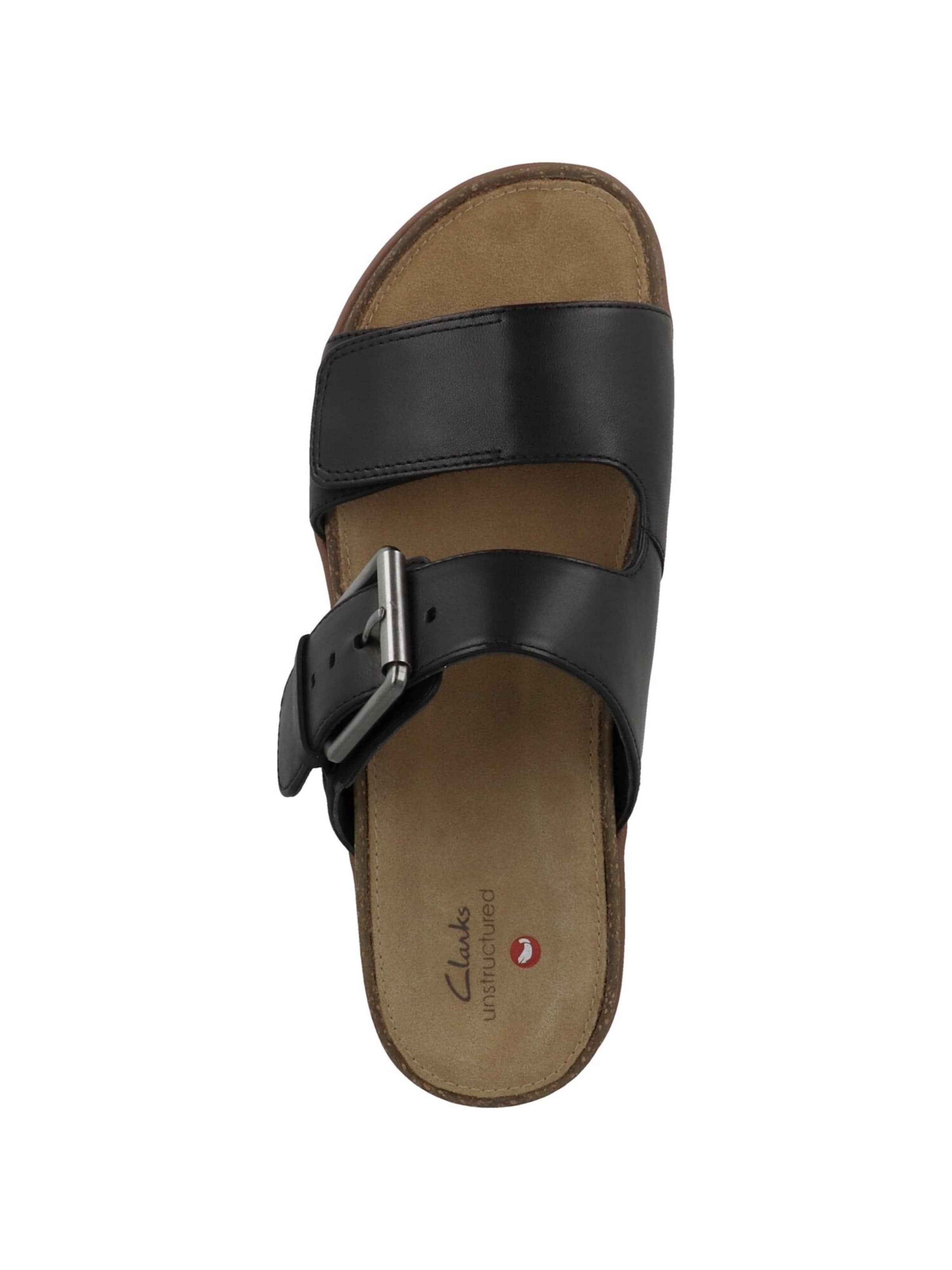 Frauen Sandalen CLARKS Sandale 'Elayne Ease' in Schwarz - JP01283 Frauen Sandalen CLARKS Sandale 'Elayne Ease' in Schwarz - JP01283