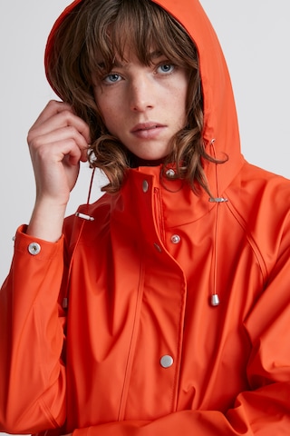 ICHI Raincoat 'TAZI JA' in Orange