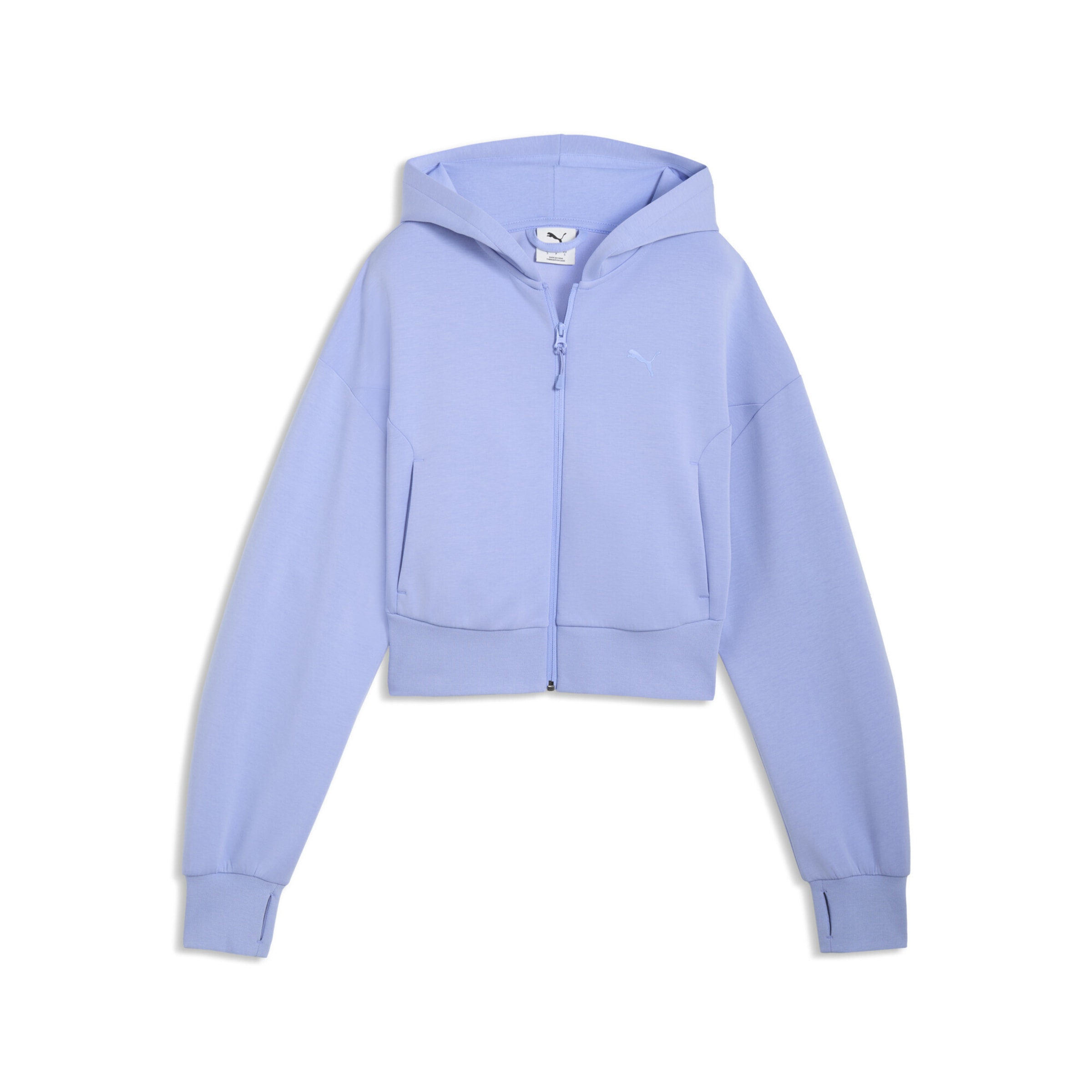 PUMA Sweatjacke 'Pumatech Sense' in Lila: Vorderseite