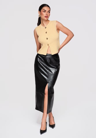 Ombre Shirt in Geel