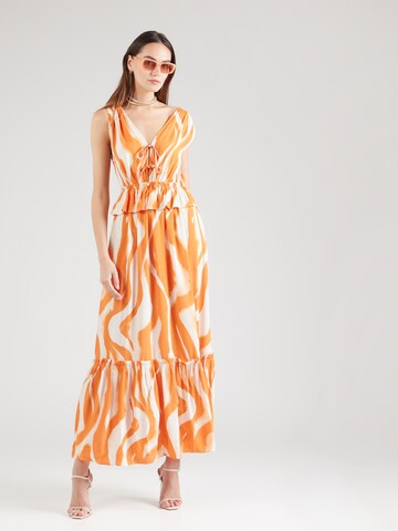 VILA ROUGE EDIT Summer dress 'NOMI' in Orange