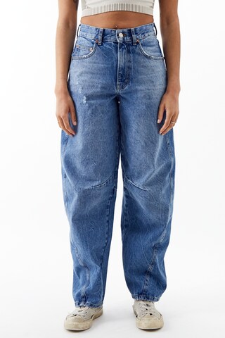 Tapered Jeans 'Logan' de la BDG Urban Outfitters pe albastru: față