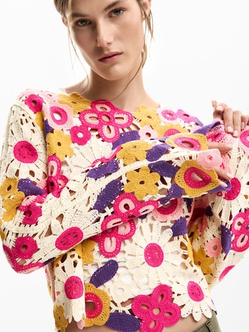 Desigual Sweater in White