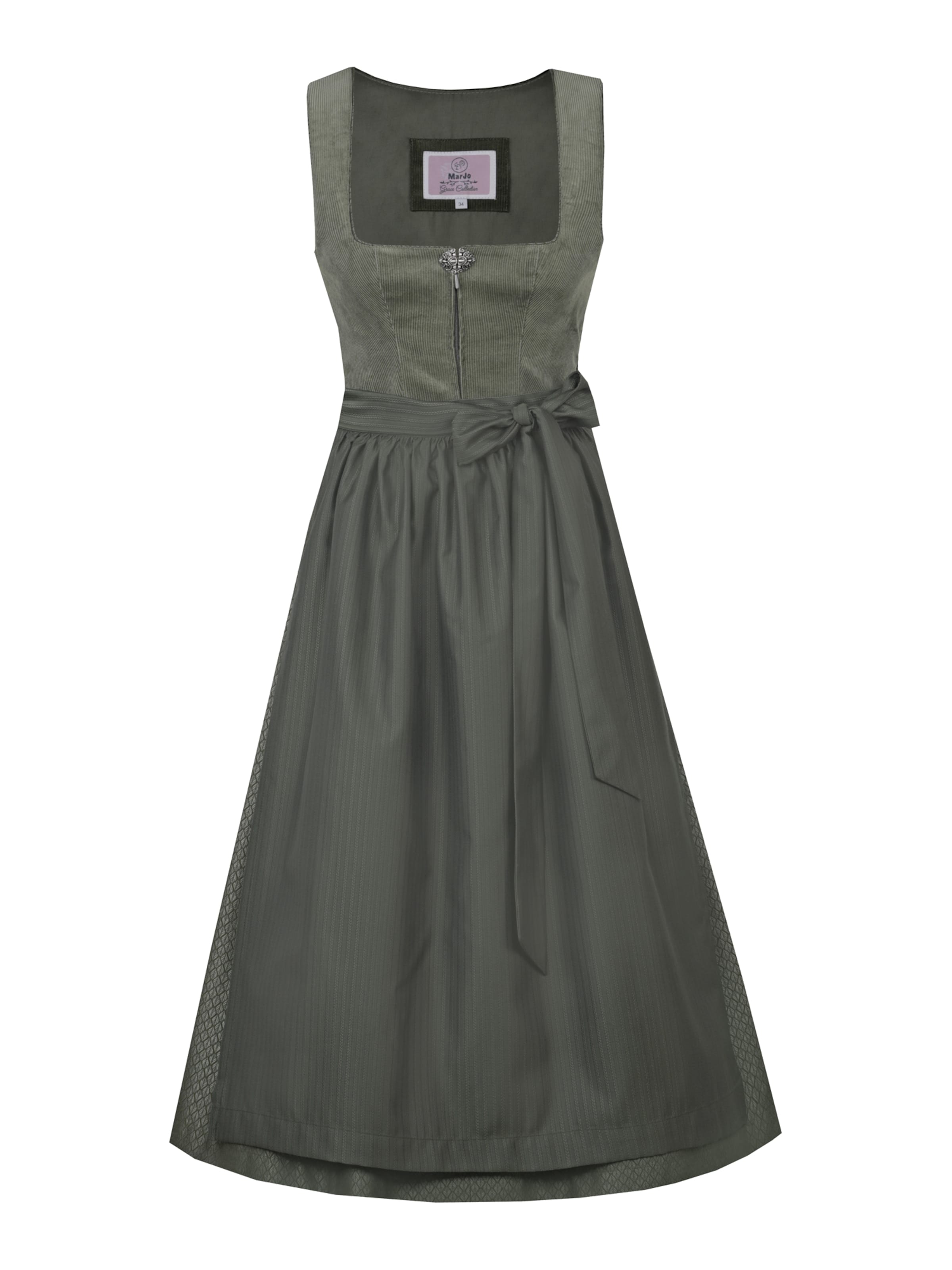 MARJO Дирндль 'Riegsee' в Зеленый: спереди