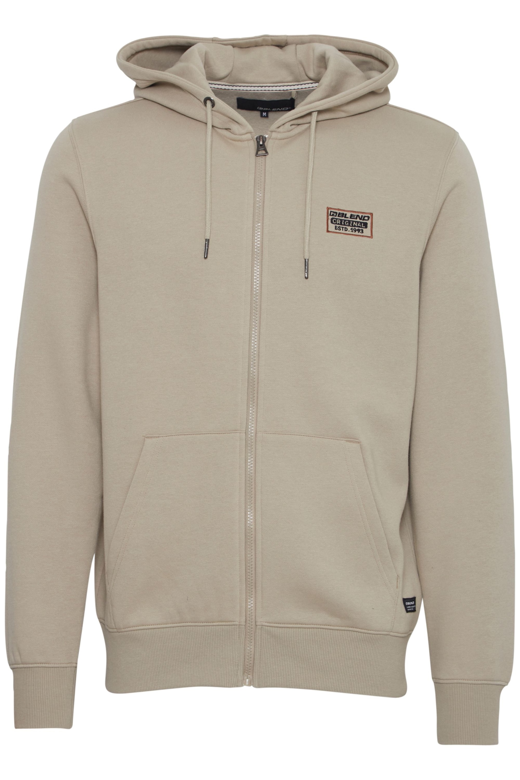 Veste de survêtement 'Kaylon' BLEND en beige : devant