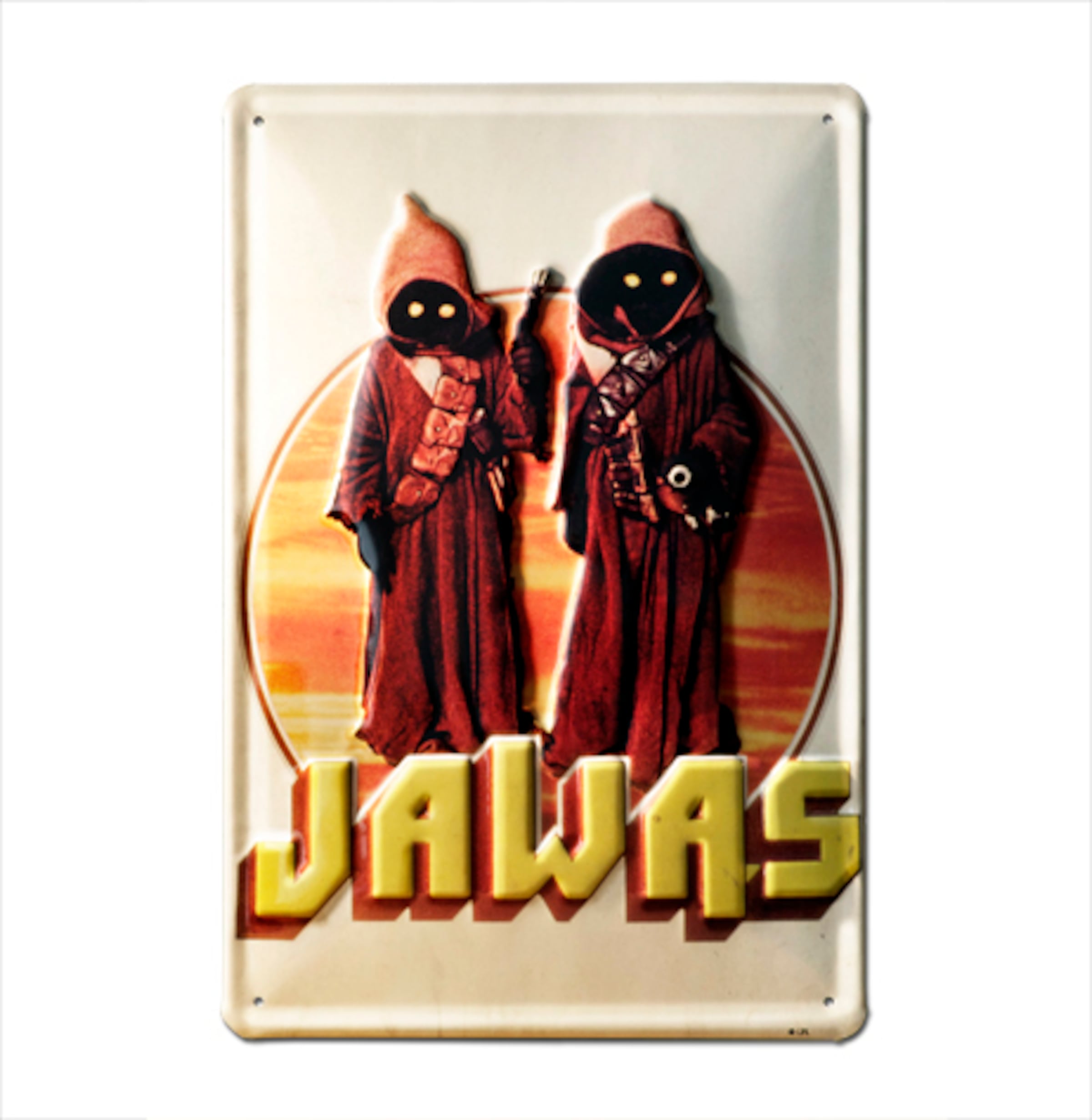 LOGOSHIRT Blechschild in Mischfarben: Vorderseite