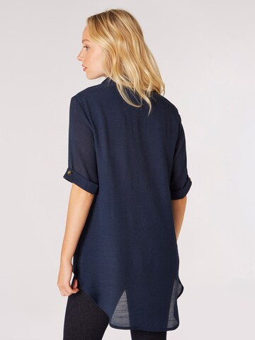 Apricot Bluse in Blau