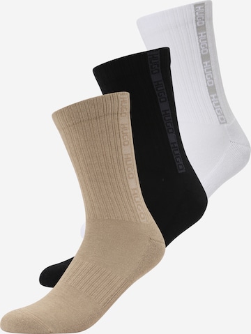 HUGO Sukat värissä beige: etupuoli