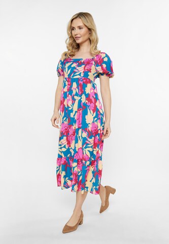 Usha - Vestido de verão 'Spring Summer' em azul