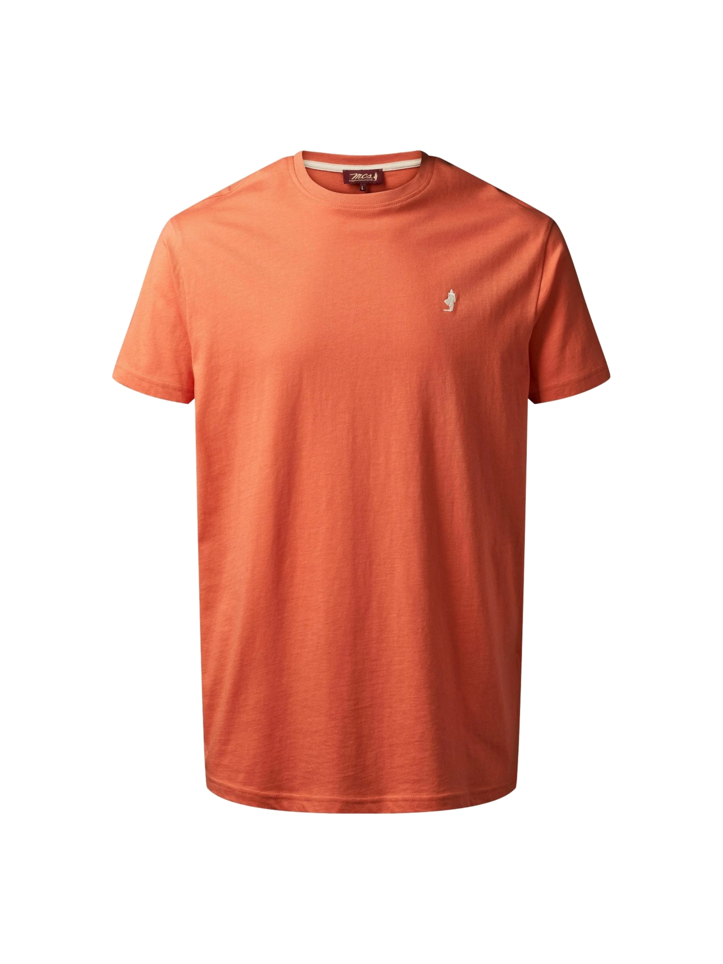 MCS Shirt 'Texas' in Oranje: voorkant