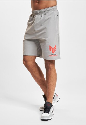 regular Pantaloni 'Helvetic Guards' di European League of Football in grigio