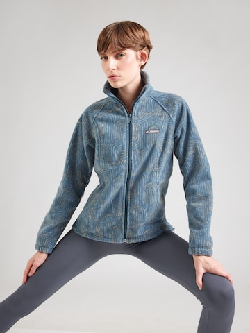 Veste en polaire fonctionnelle 'Benton Springs' COLUMBIA en bleu : devant