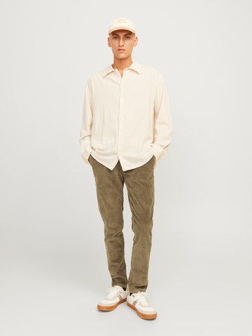 JACK & JONES Slimfit Chino 'JPSTMARCO JJBASIC' in Bruin