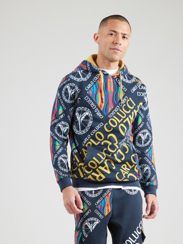 Carlo Colucci Sweatshirt in Blue: front
