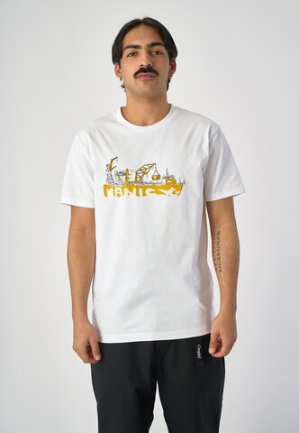 Cleptomanicx Shirt 'Services' in White: front