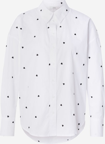 Chemisier JDY en blanc : devant