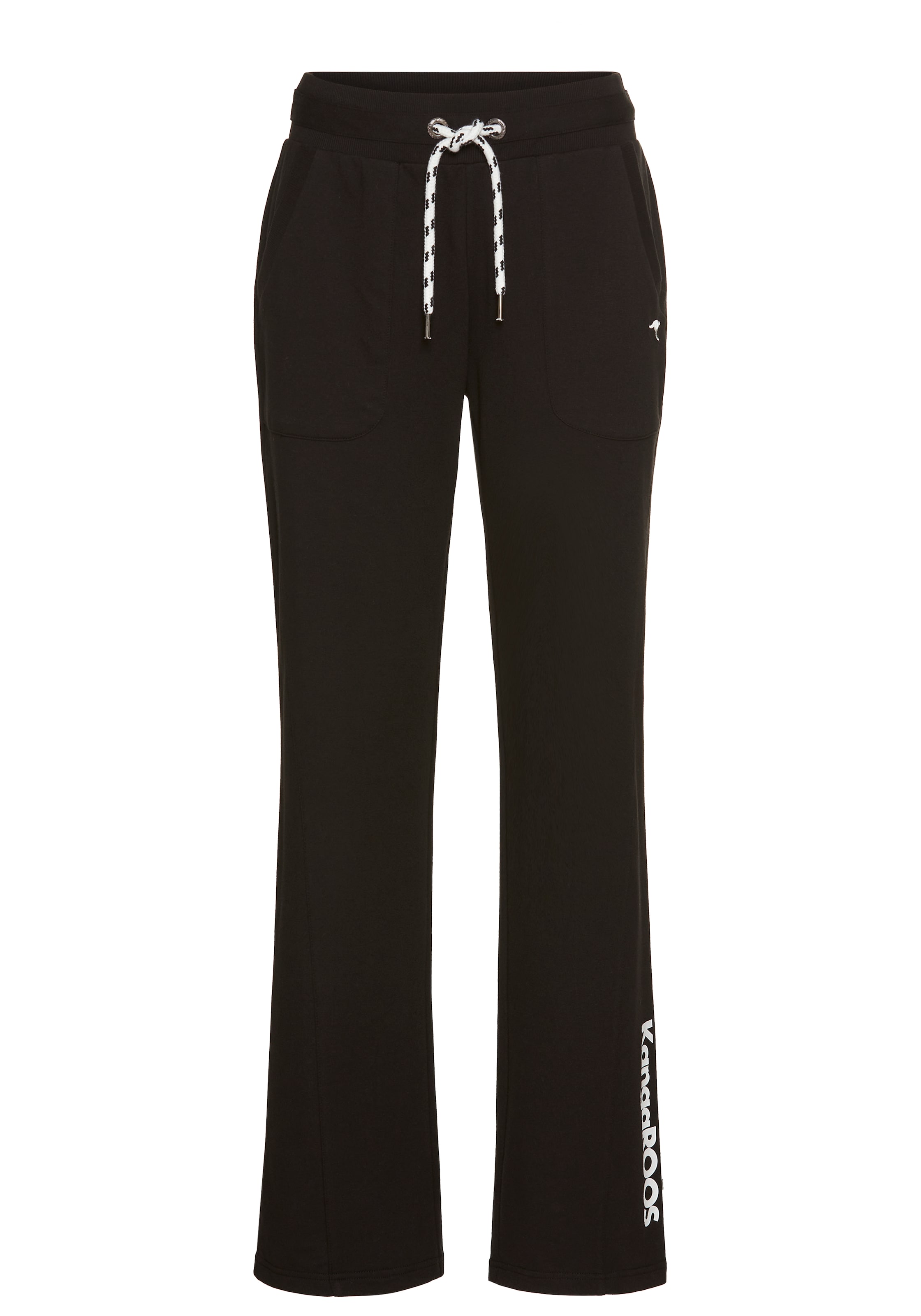 KangaROOS Regular Hose in Schwarz: Vorderseite